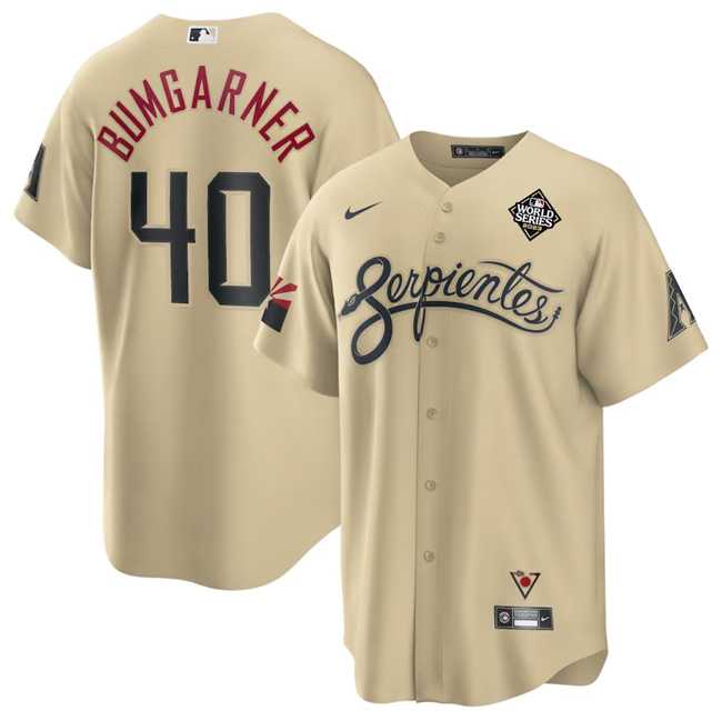 Men's Arizona Diamondbacks #40 Madison Bumgarner Gold 2023 World Series City Connect Cool Base Stitched Jersey Dzhi,We sell and wholesale Men's Arizona Diamondbacks #40 Madison Bumgarner Gold 2023 World Series City Connect Cool Base Stitched Jersey Dzhi on line form chian!